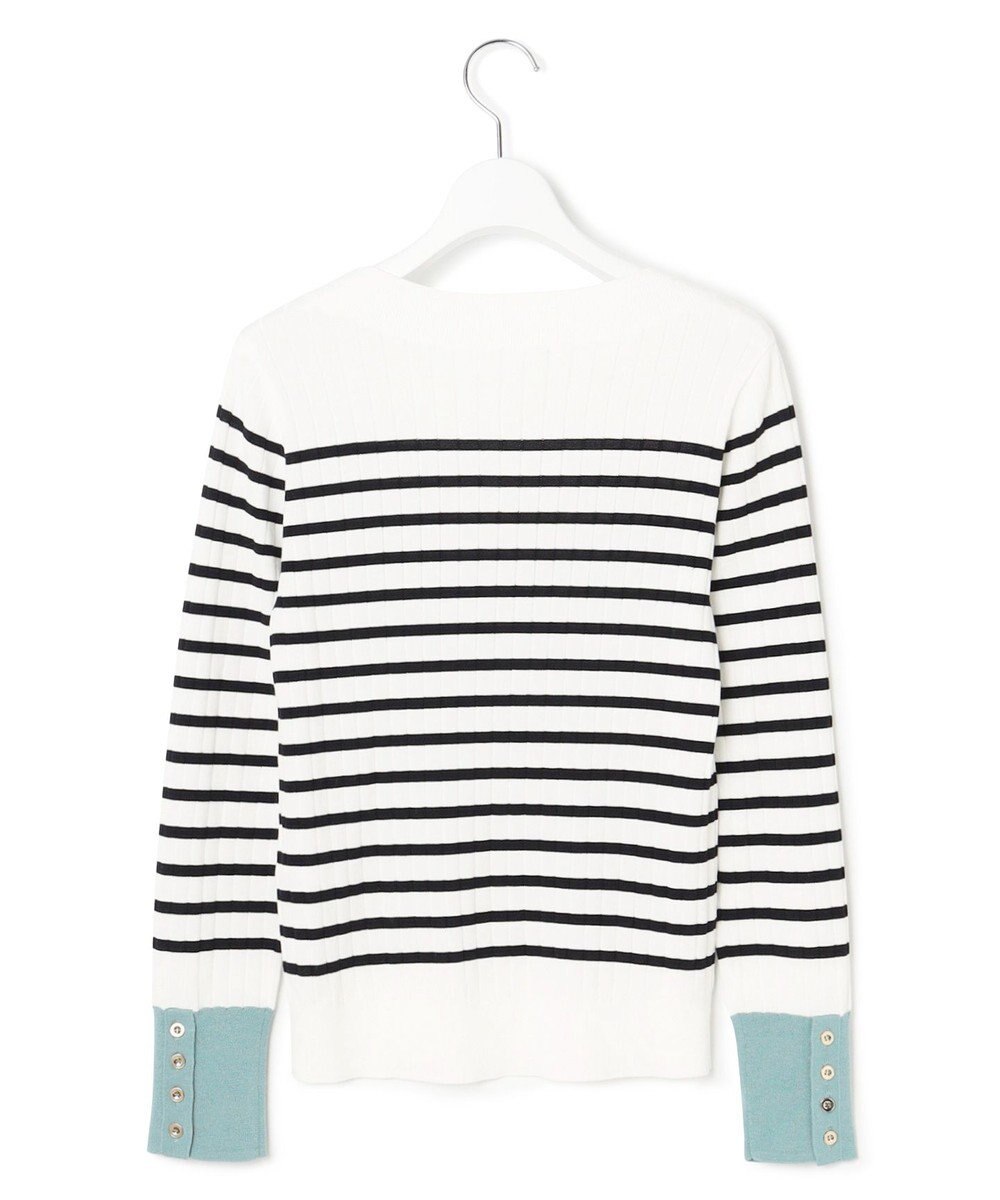 23区 【洗える】シルキーレーヨンワイドリブ ニット 