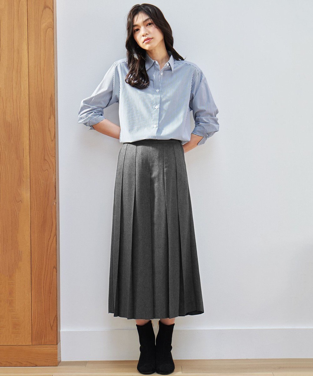 ANY 【手洗い可能/抗菌防臭/UVカット/速乾】レギュラーカラーシャツ 