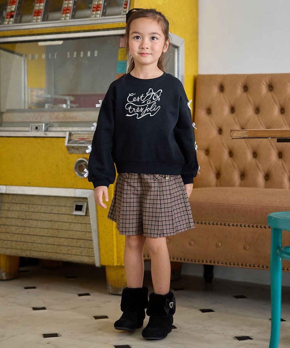 ANY KIDS チェック柄 ショートパンツ 