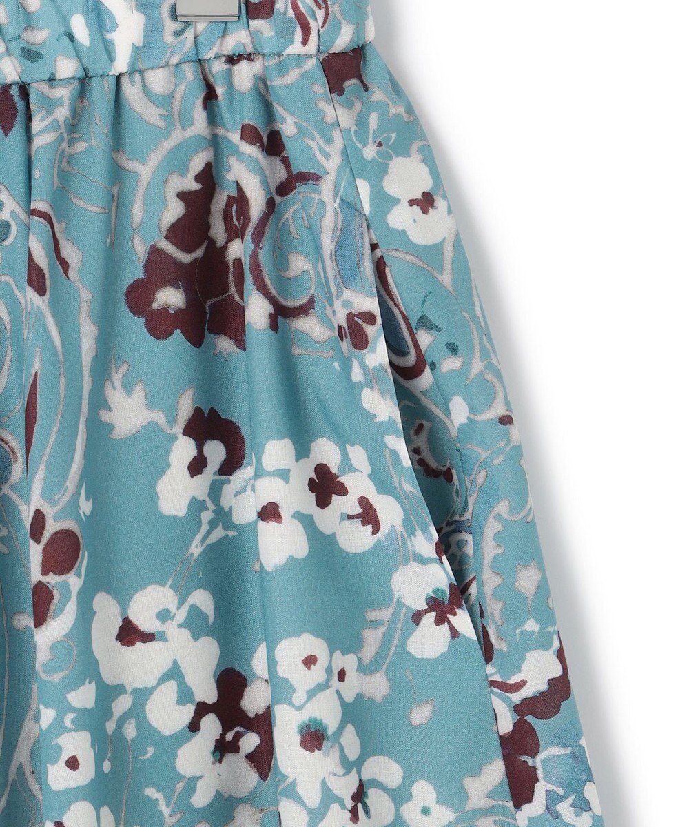 23区 【先行予約】Ericaランダムペイズリープリント フレアスカート 