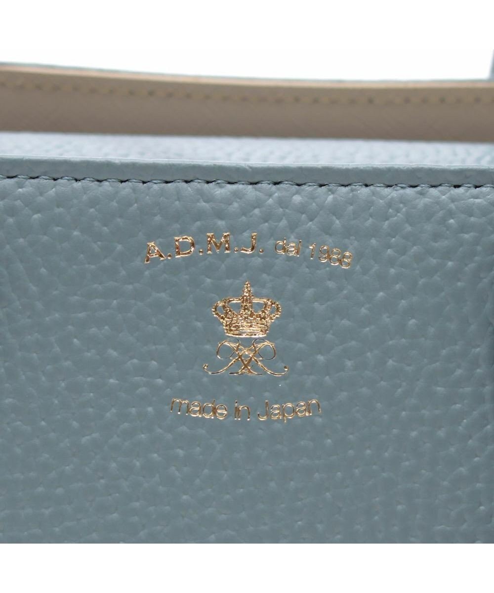 A.D.M.J. 【牛革】　スワロ付きミニトート(Dカン＋) 