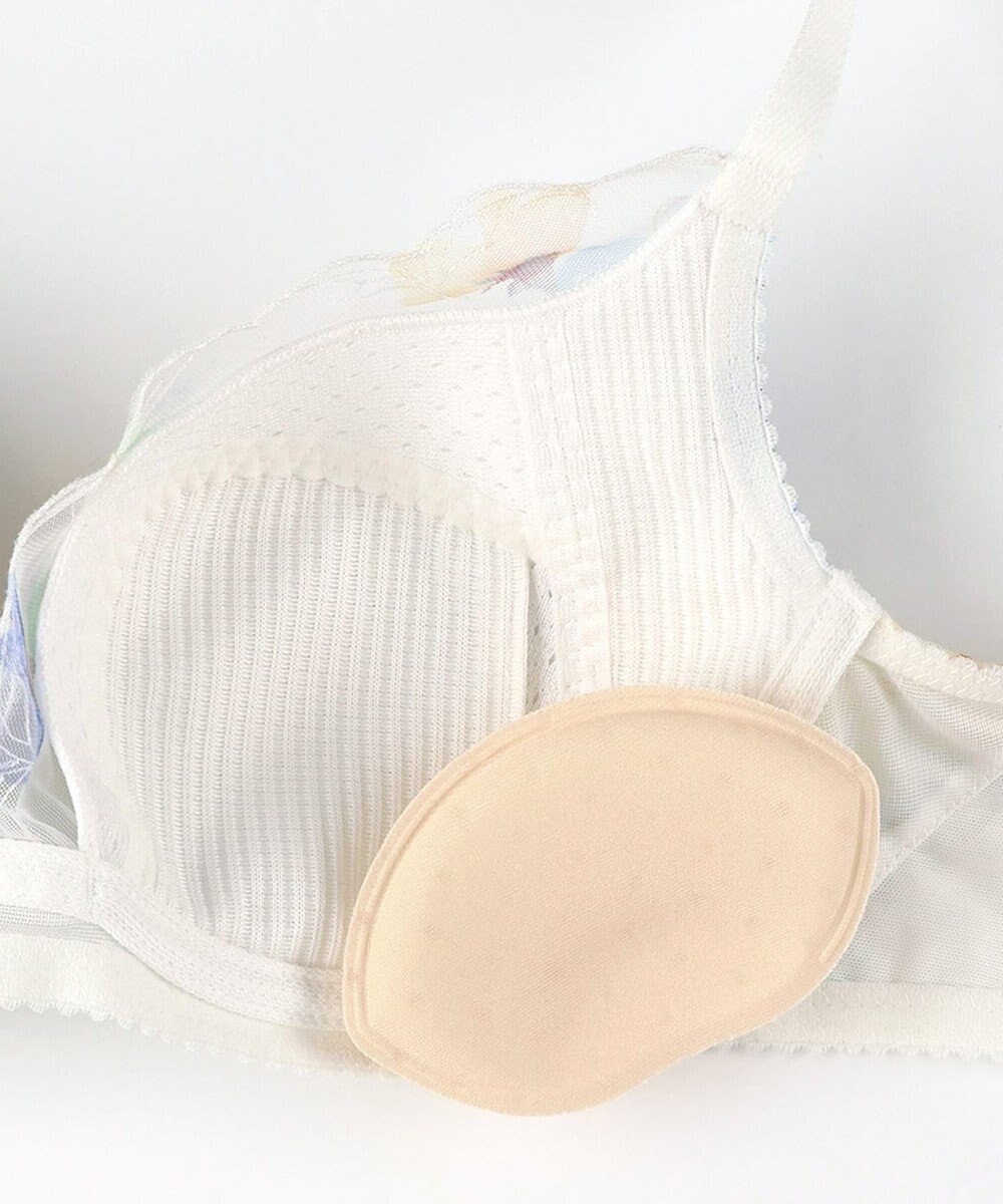 WACOAL ブラジャー 【夏めくブラ】 メッシュ素材(カップ) さらり爽快 バストメイク機能 夏 夏ブラ レディース BXB475 /ワコール 