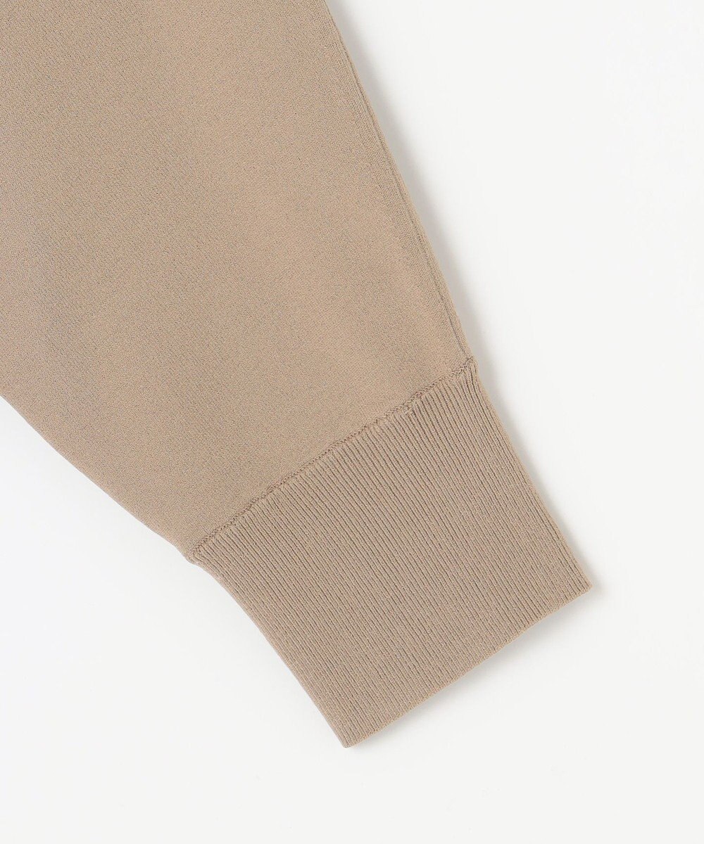 自由区 S 【接触冷感・UVカット・洗える】クレープストレッチニット カーディガン 