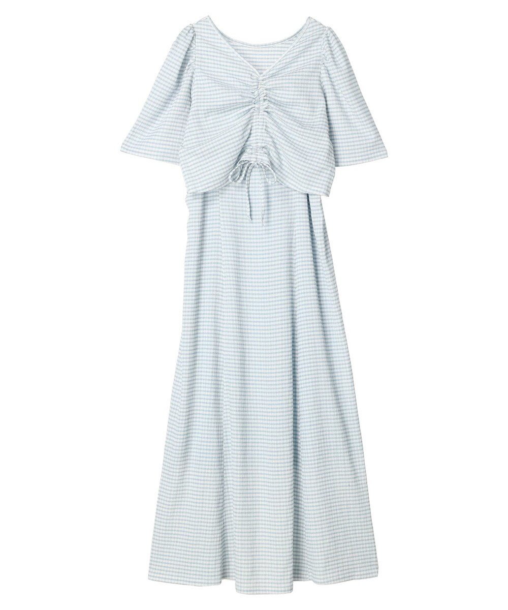 earth music&ecology ＳＥＴ２点ドロストプルオーバー＋キャミワンピース 