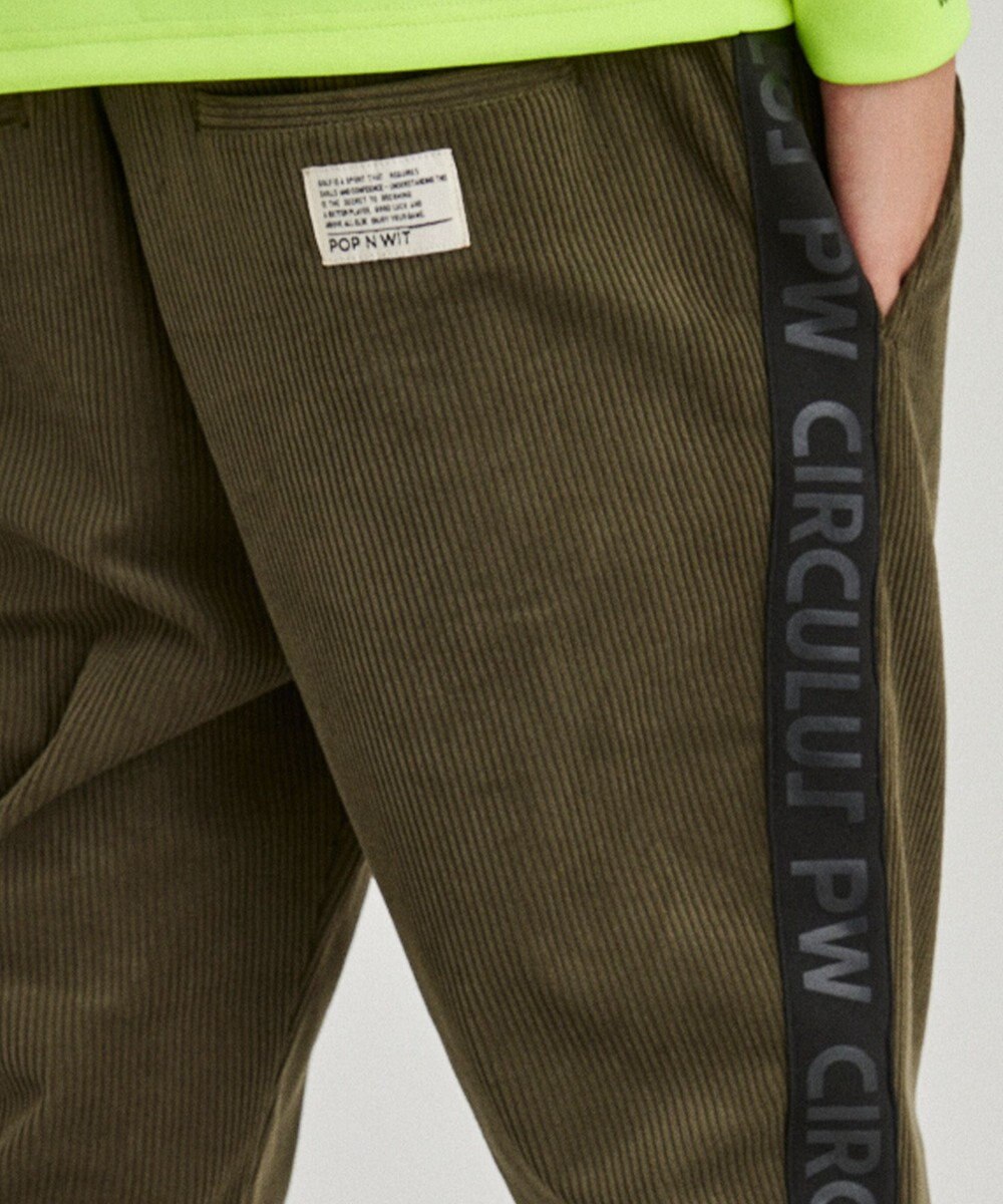 PW CIRCULUS 【MEN】サイドライン コーデュロイパンツ 