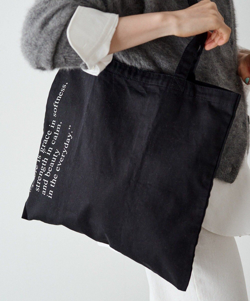 russet ［インフルエンサースタッフ企画］ロゴトートバッグ(Z-221) 