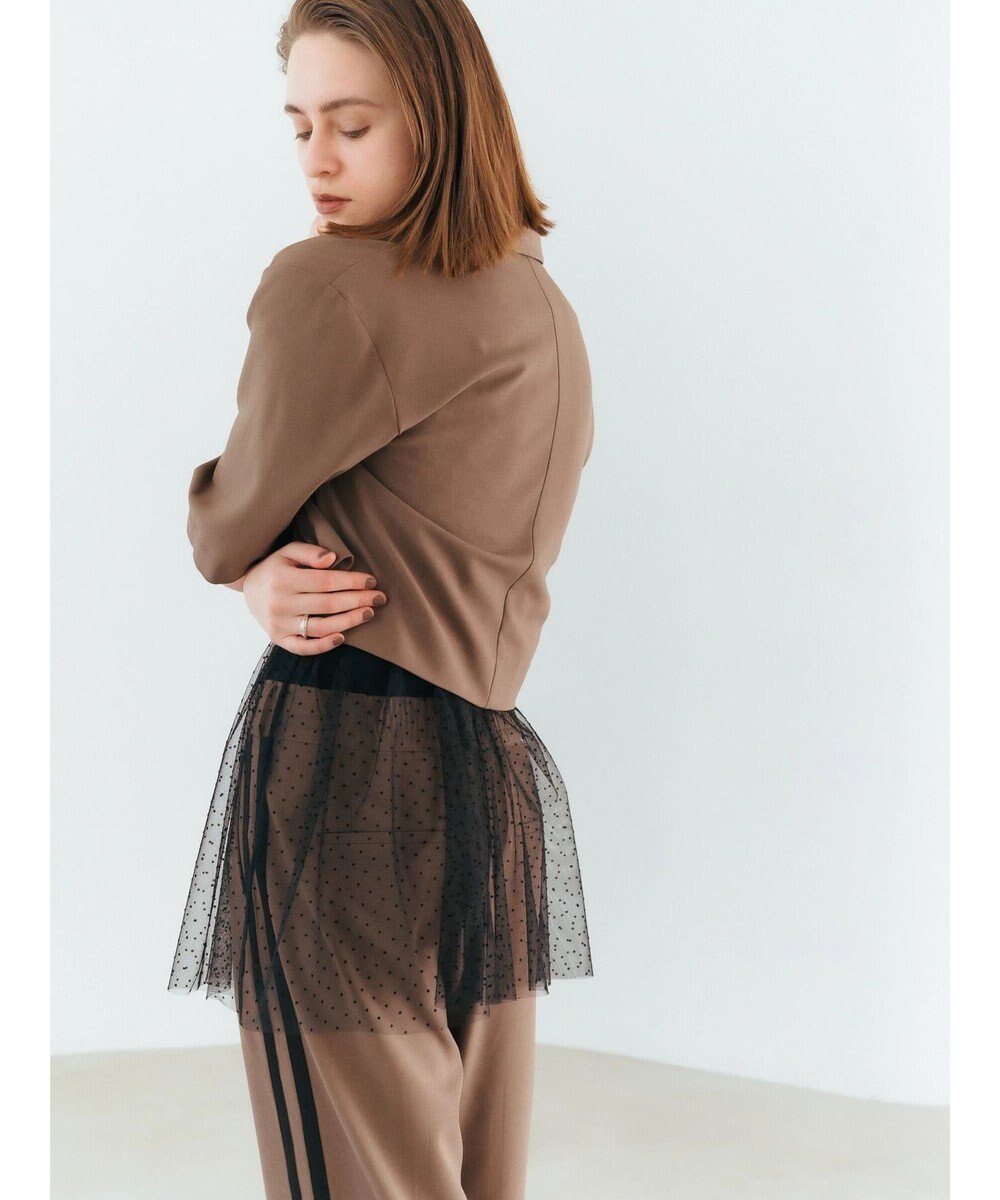 YECCA VECCA 【2点SET】マルチwayチュールオーバーキャミSET/Tee 