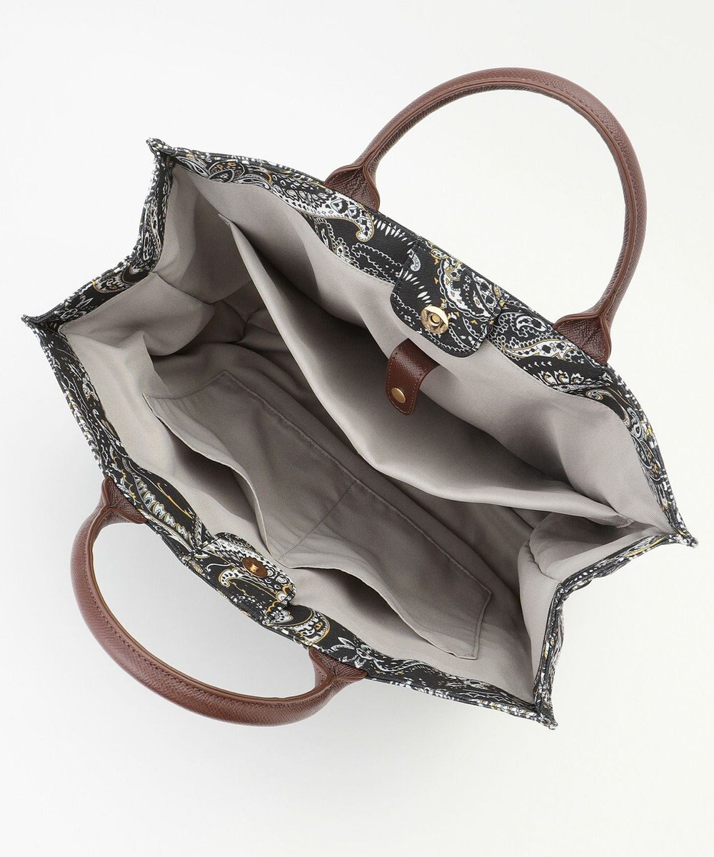 自由区 【カタログ掲載】ペイズリープリント トートバッグ 