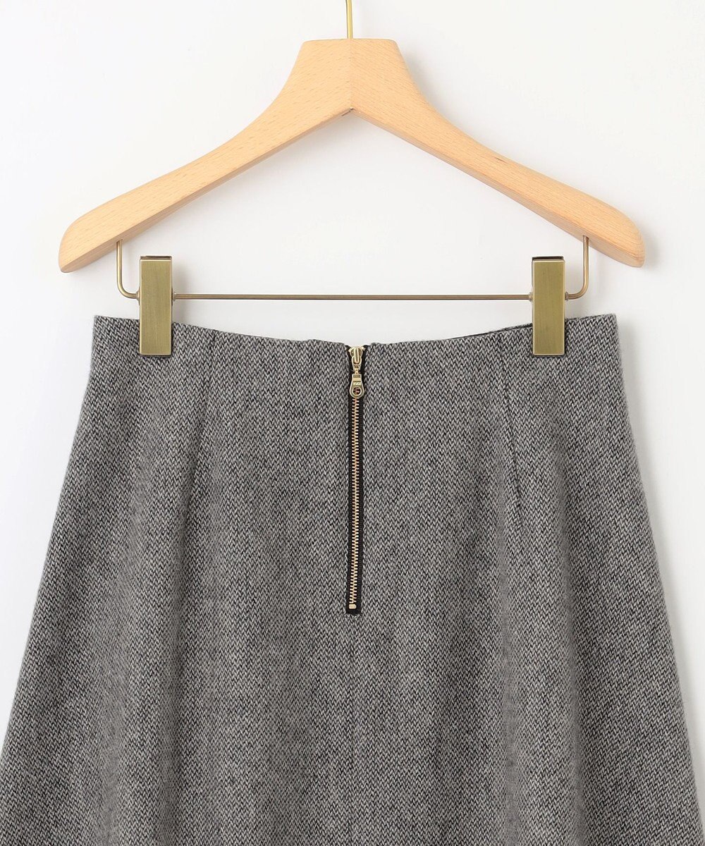 組曲 シックツイード フレアスカート 