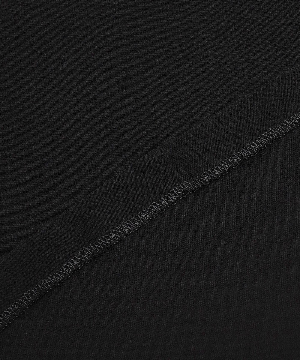 23区 L 【セットアップ対応/洗える】トリアセダブルジョーゼット 2WAYレース襟 ペプラムブラウス 