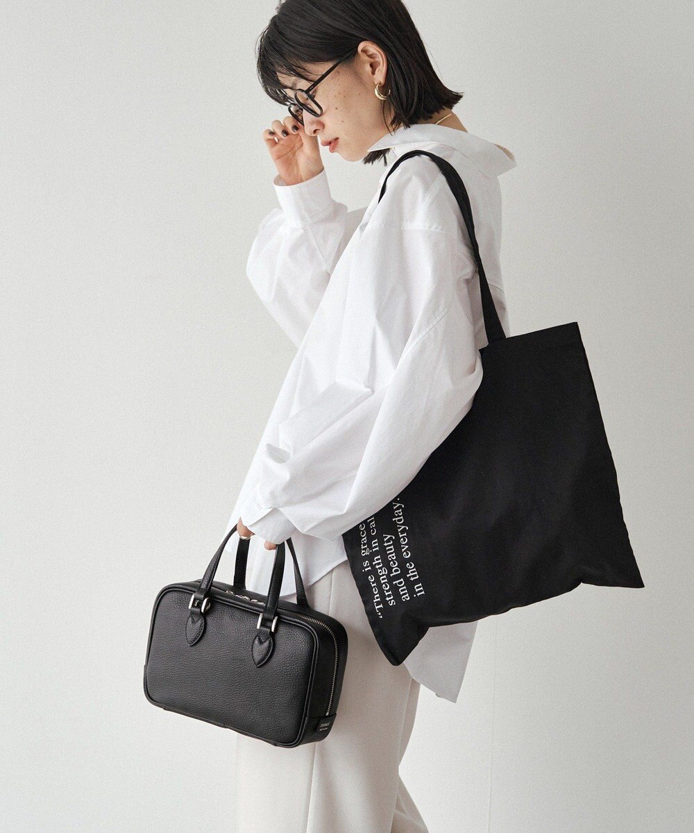 russet ［インフルエンサースタッフ企画］ロゴトートバッグ(Z-221) 