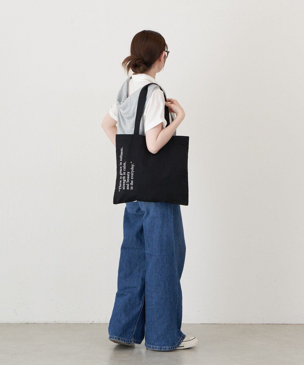 russet ［インフルエンサースタッフ企画］ロゴトートバッグ(Z-221) 