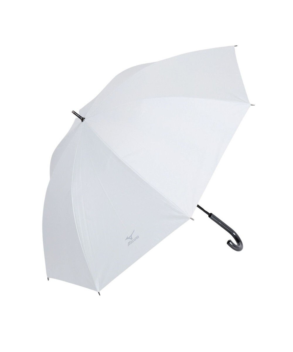 MOONBAT 【大きめ】MIZUNO メンズ 晴雨兼用日傘 長傘 RBロゴ 遮光 遮熱 UV ユニセックス 