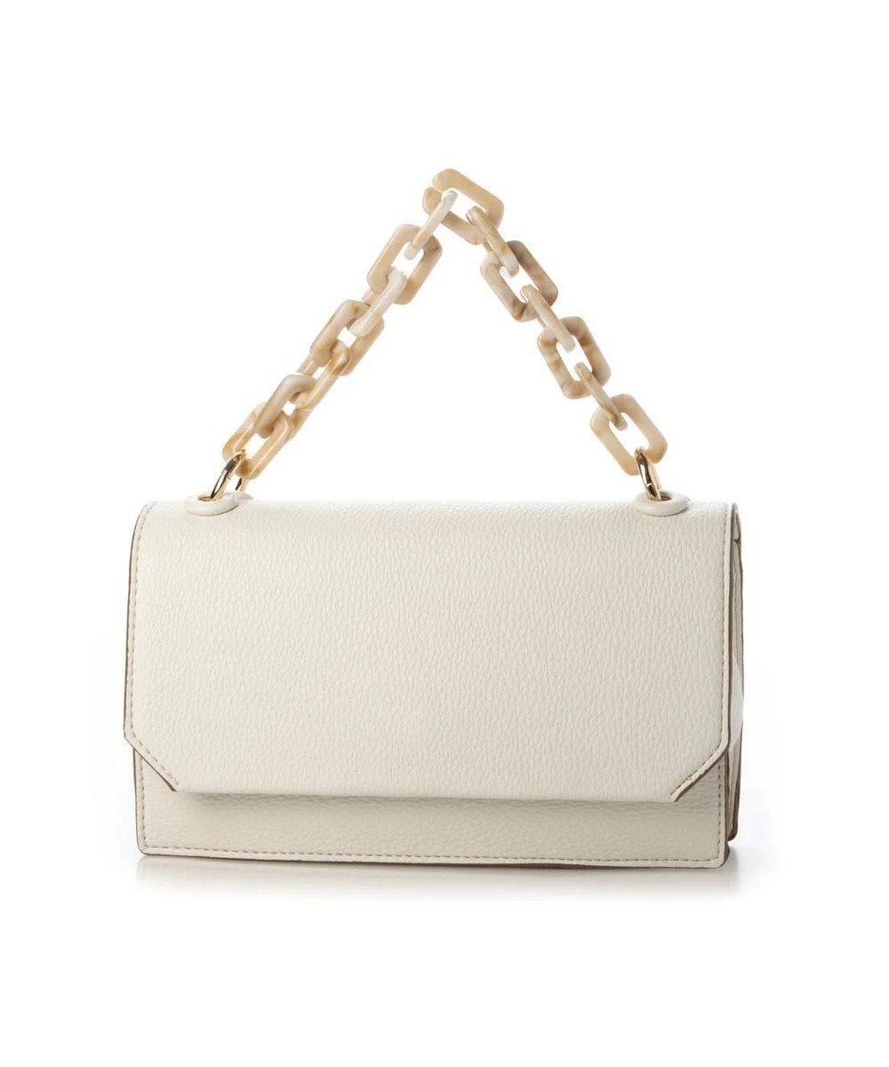 UNBILLION kakatoo プラチェーンハンドルスクエアショルダー 