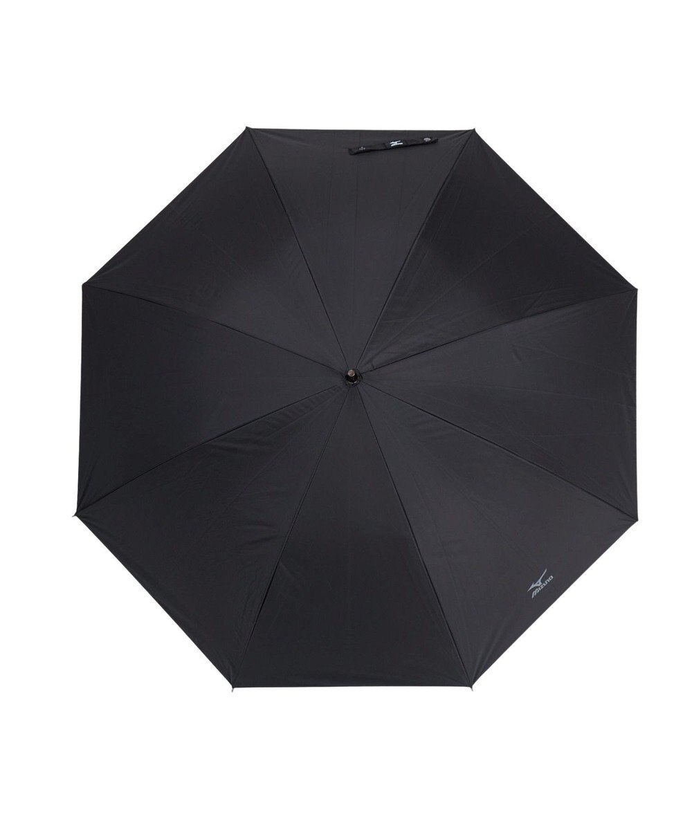 MOONBAT 【大きめ】MIZUNO メンズ 晴雨兼用日傘 長傘 RBロゴ 遮光 遮熱 UV ユニセックス 