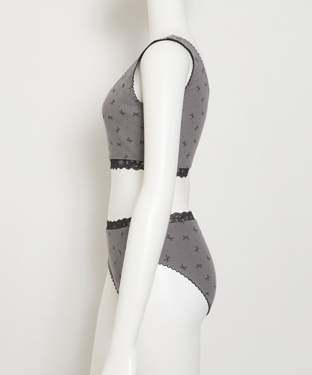 WEGO 【ハーフトップ＆ショーツセット】Liliane　Ciel　リボンドット 