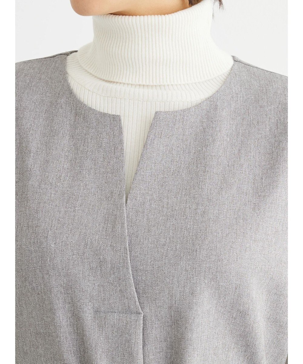 Green Parks ハイスペック共布リボン付ジャンスカ 