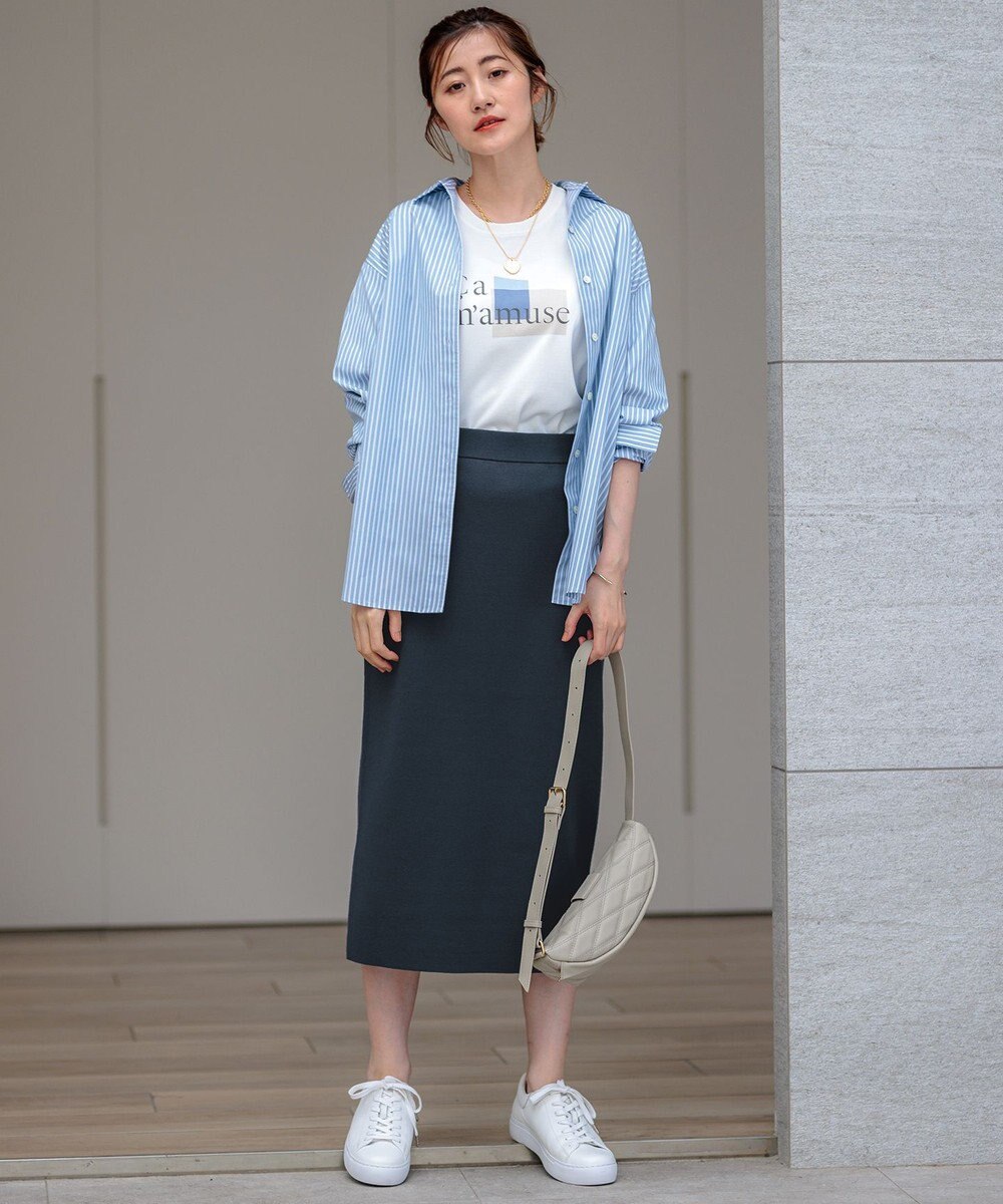 23区 S 【洗える】Ca mamuse ロゴ TEE 