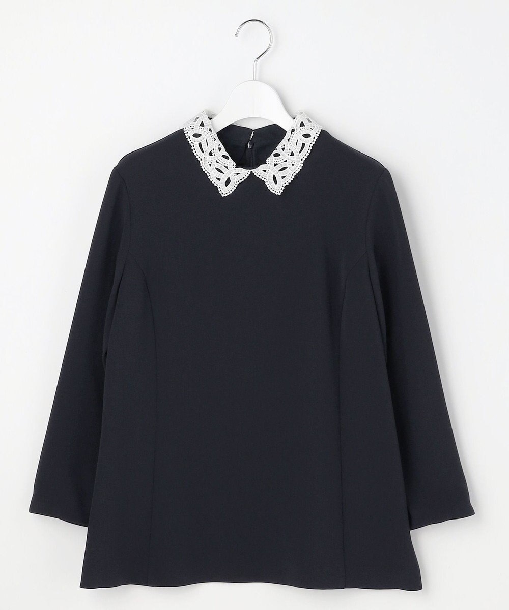 J.PRESS LADIES S 【セットアップ対応・2way】セラテリーダブルクロス ブラウス 