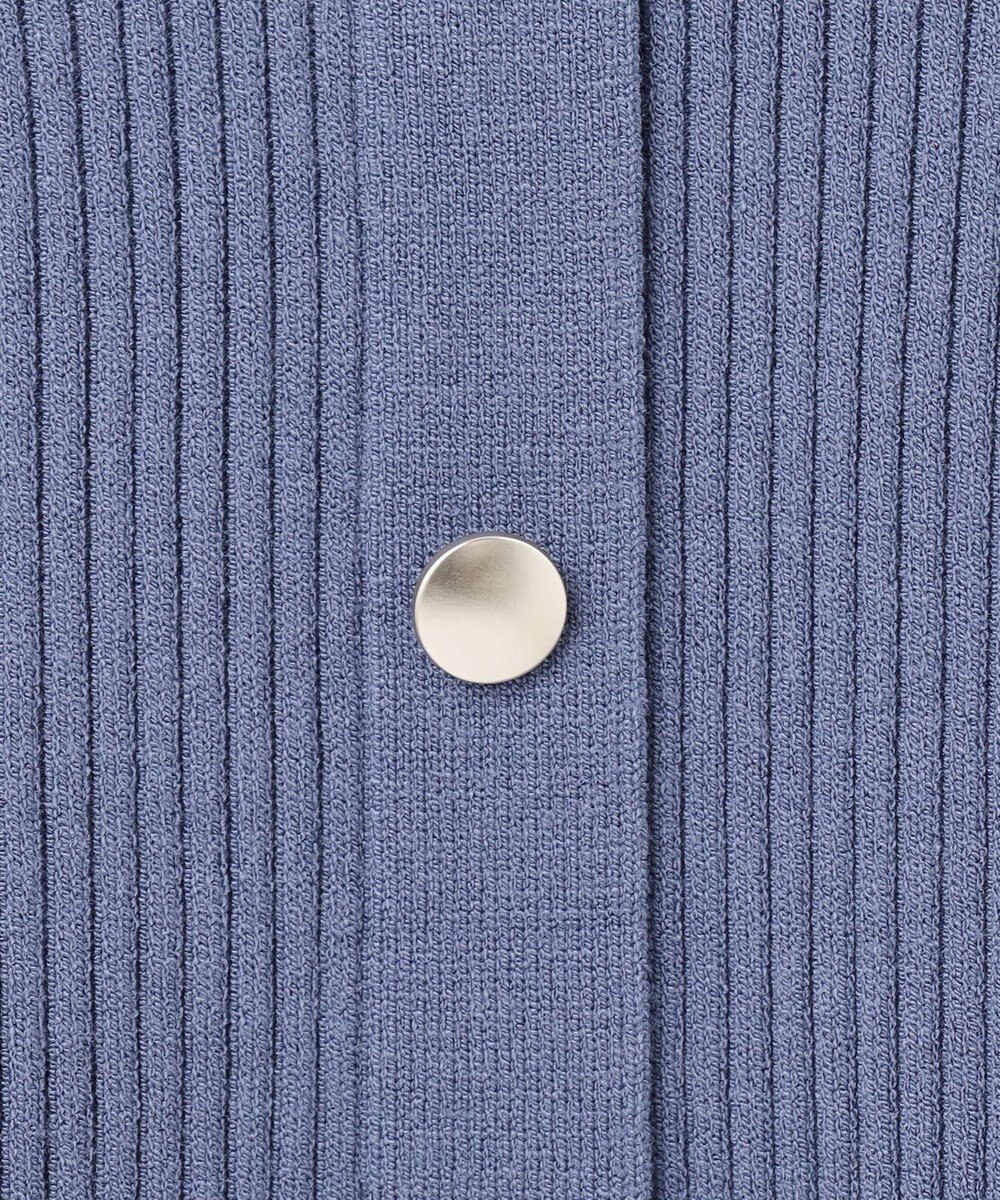 ANY SIS シアーフリルペプラム ニット 