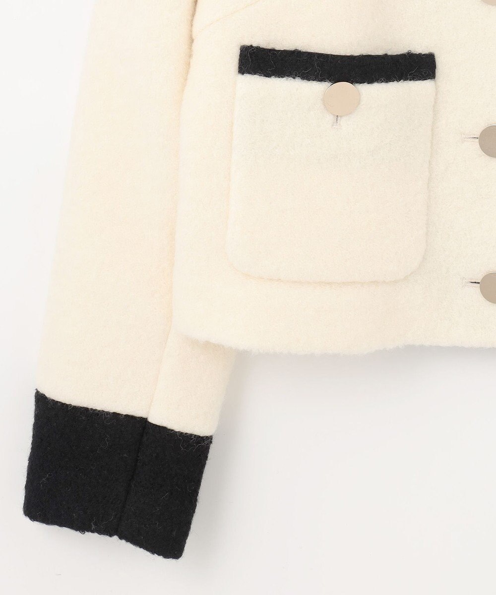 GRACE CONTINENTAL ウールパイルジャケット 