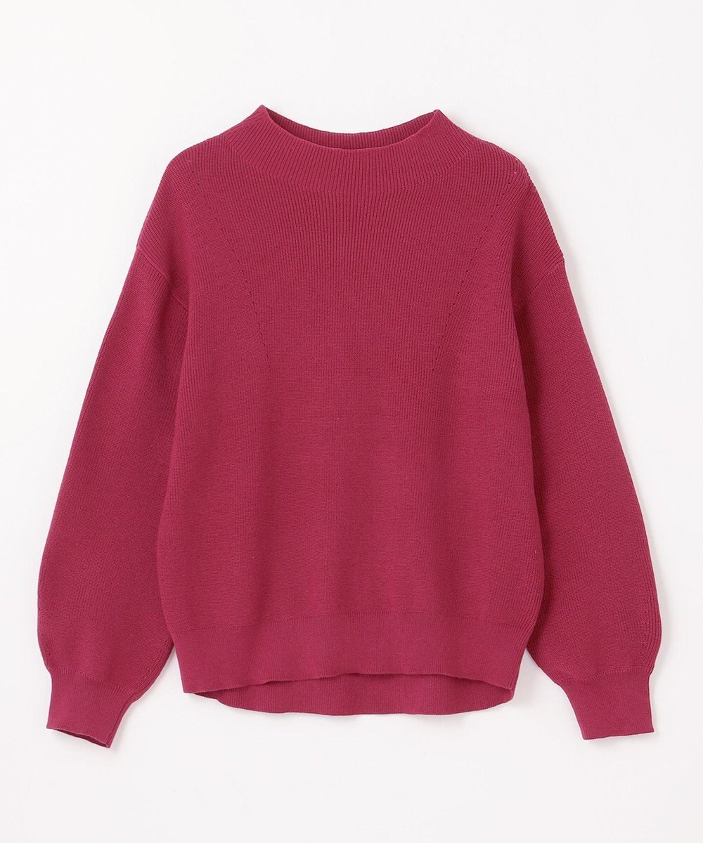 ANY 【洗濯機可能/8色展開】ソフトタッチポリエステルニット 