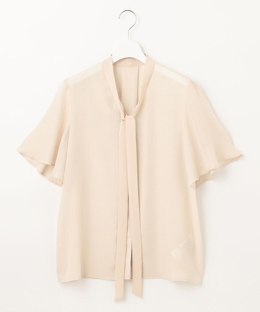 自由区 【洗える・XSサイズあり】シアードビー ブラウス 