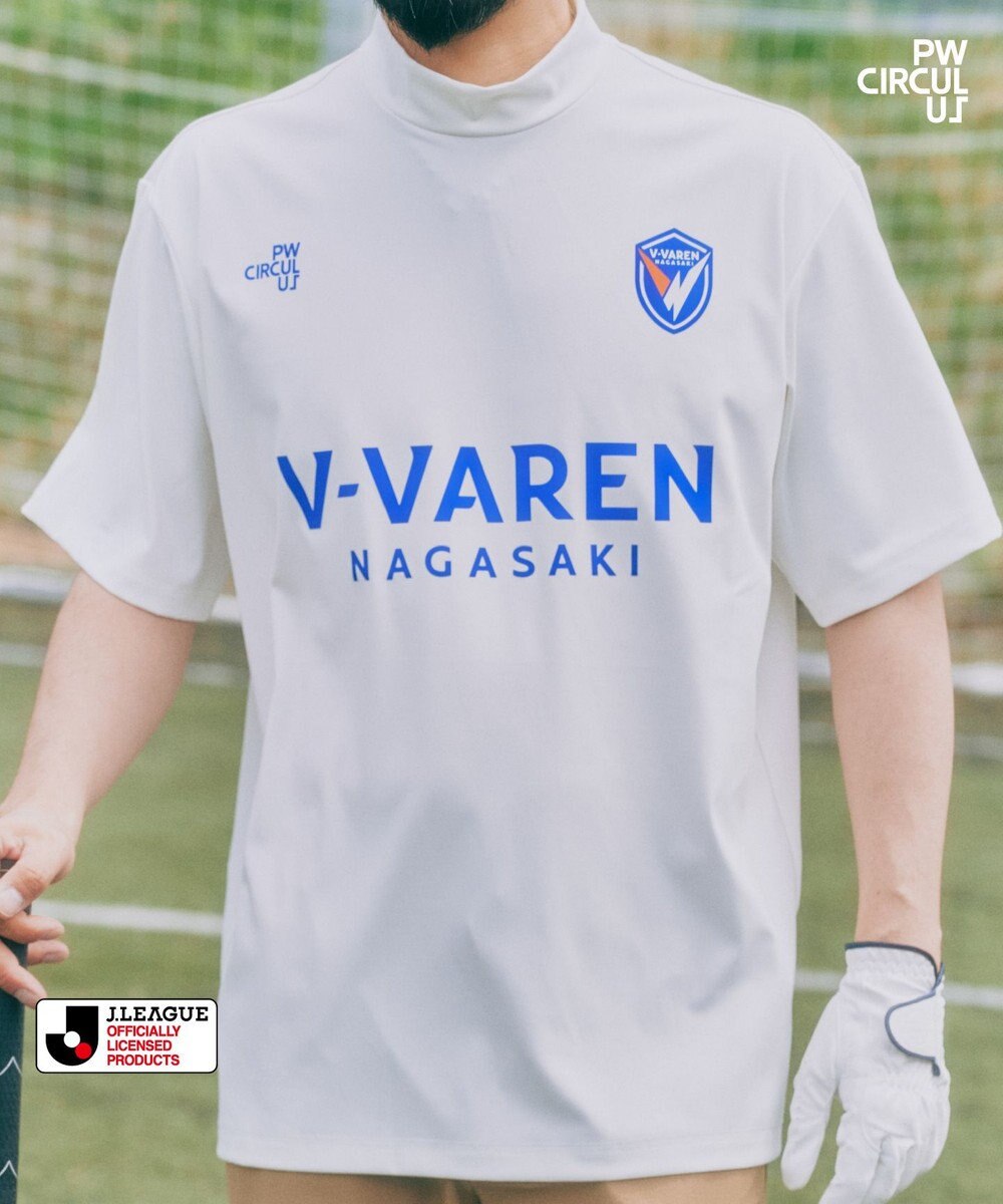 PW CIRCULUS 【UNISEX】J.LEAGUE モックネック J1所属の20クラブコラボ ゴルフ 