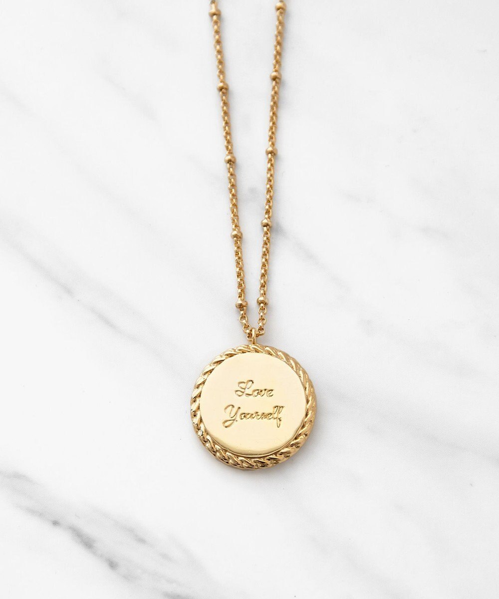 TOCCA LOGO COIN NECKLACE ネックレス 