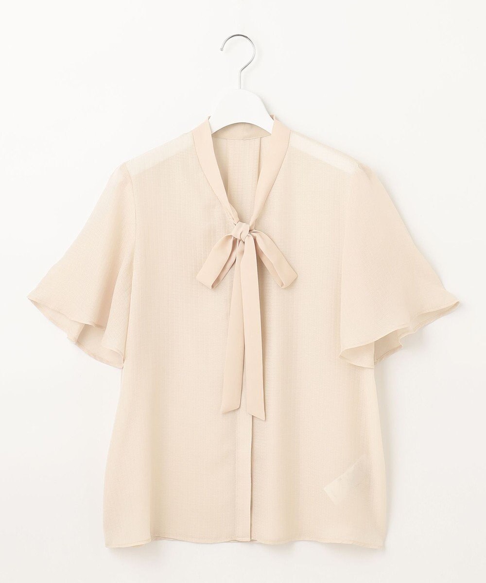 自由区 【洗える・XSサイズあり】シアードビー ブラウス 