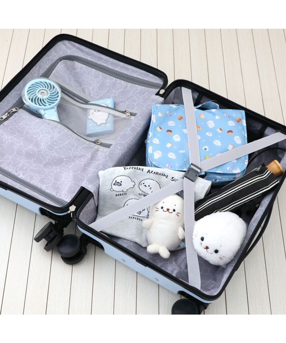 Mother garden しろたん スーツケース  エンブレム《白》 