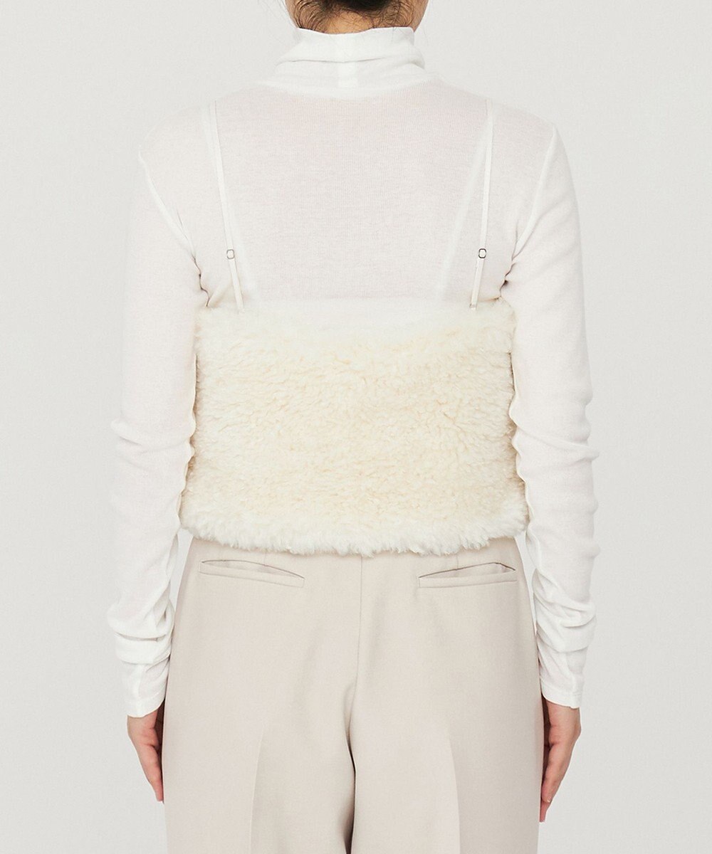 uncrave 【手洗い可】シープライク ファー ビスチェ（uncrave STANDARD） 