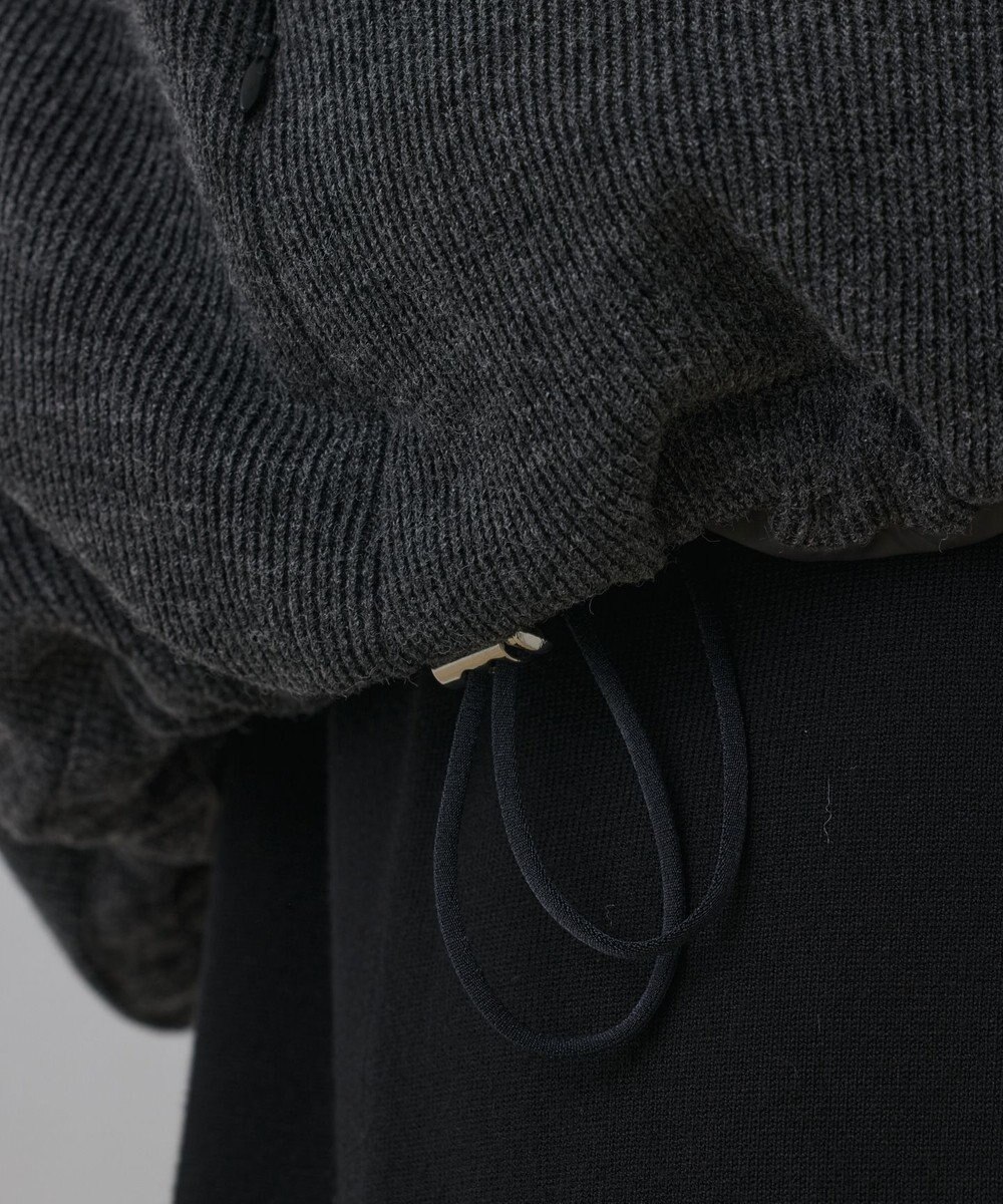 GRACE CONTINENTAL スタンドニットダウンベスト 