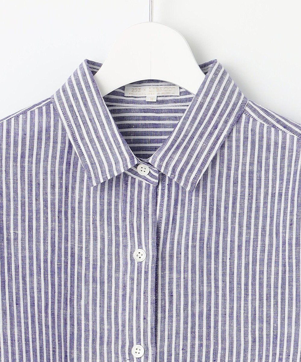 23区 S 【Oggi8月号掲載/洗える】LIBECO ベーシック シャツ 