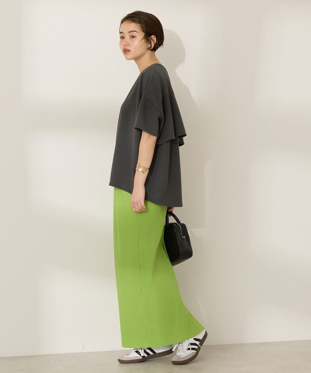 AMERICAN HOLIC バックフリル半袖プルオーバー 