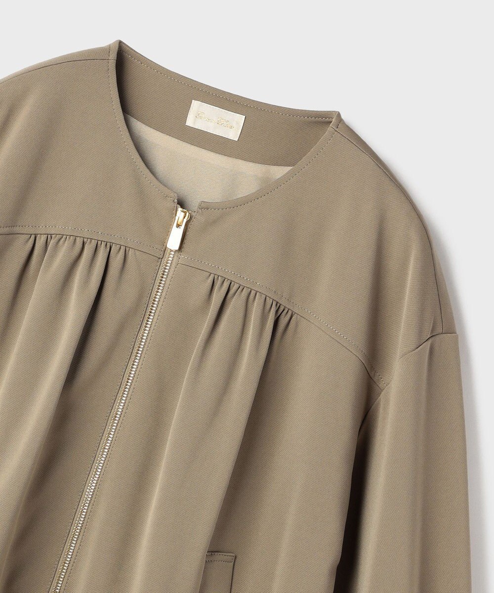 GRACE CONTINENTAL トリアセジャージジャケット 