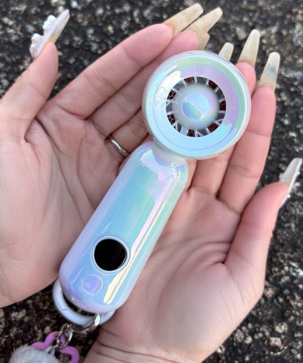 WEGO 【暑さ対策】ターボミニハンディファン 