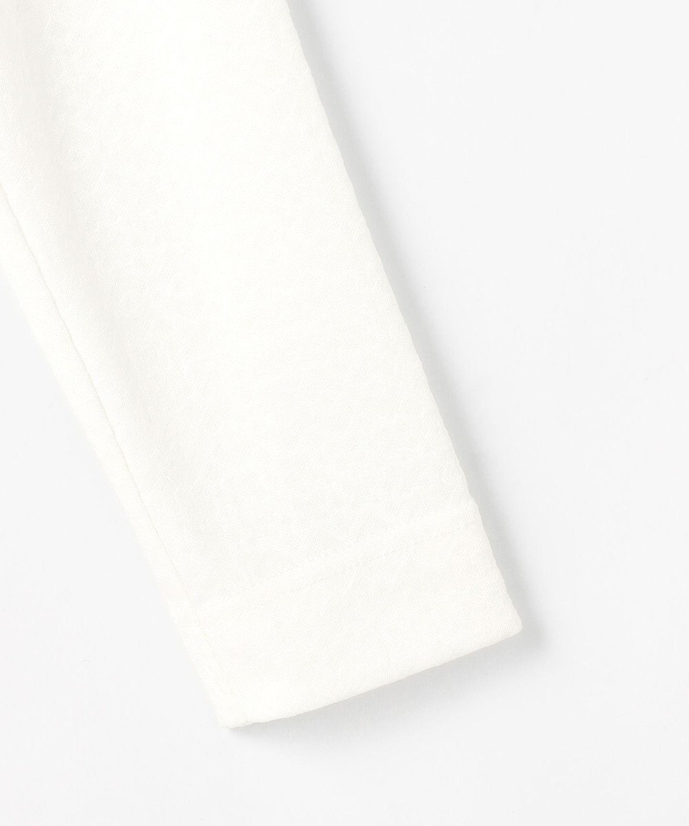 23区GOLF 【WOMEN】モノグラムジャガード長袖ポロシャツ 