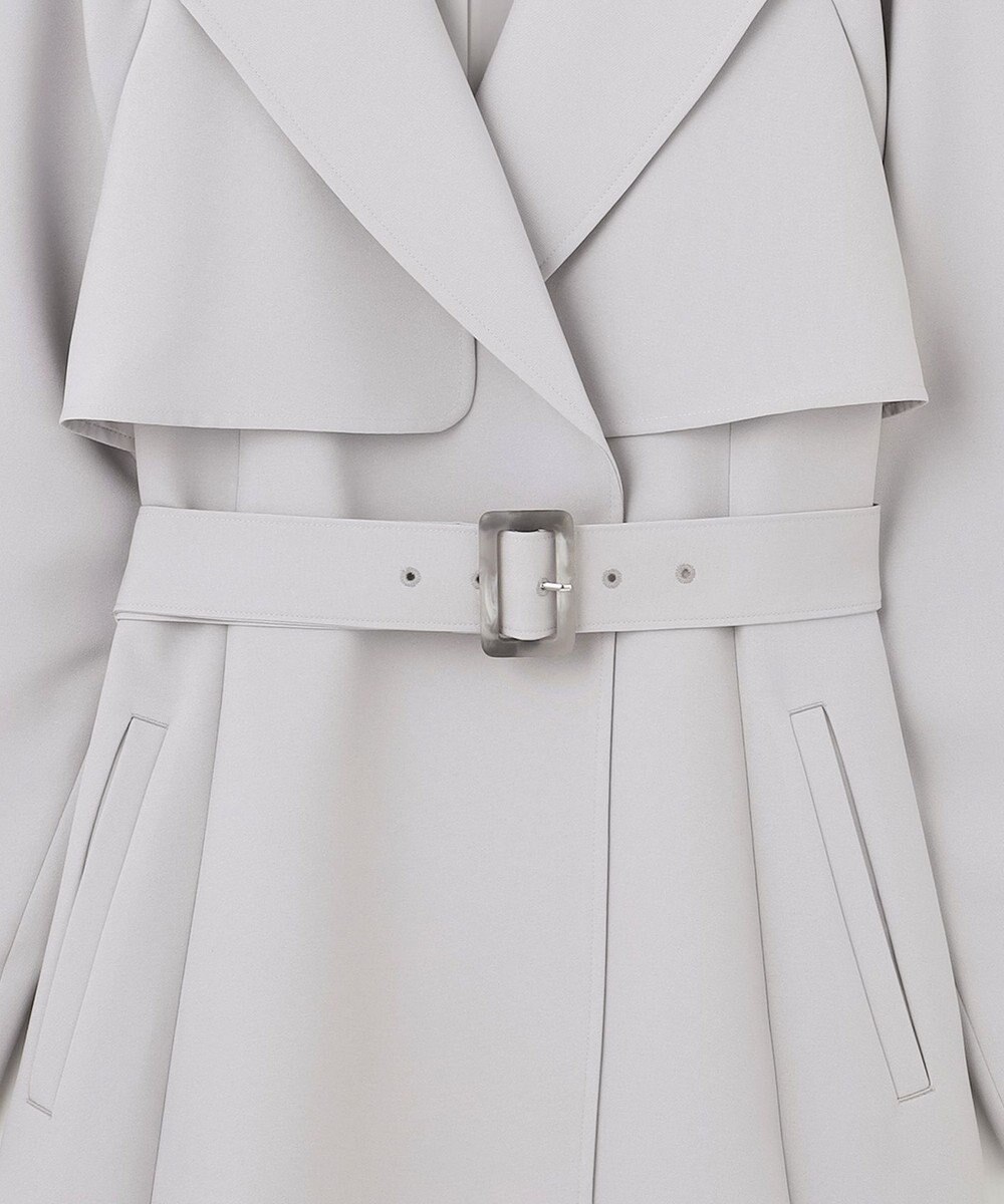 ANY SIS L 【洗える】Nobleライトトレンチ コート 