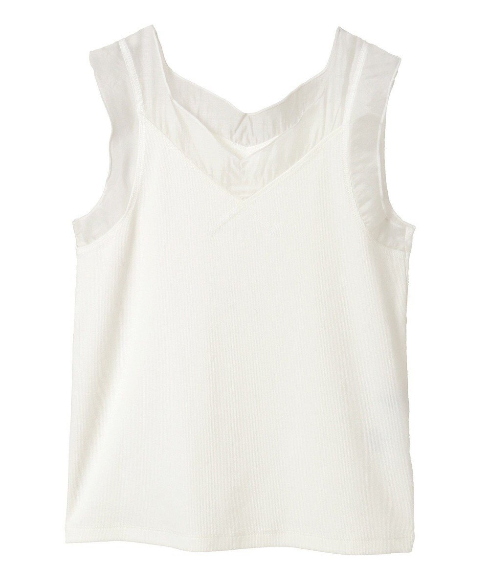 Green Parks ・ＳＵＧＡＲ　ＳＰＯＯＮ　シアー切替タンクトップ 