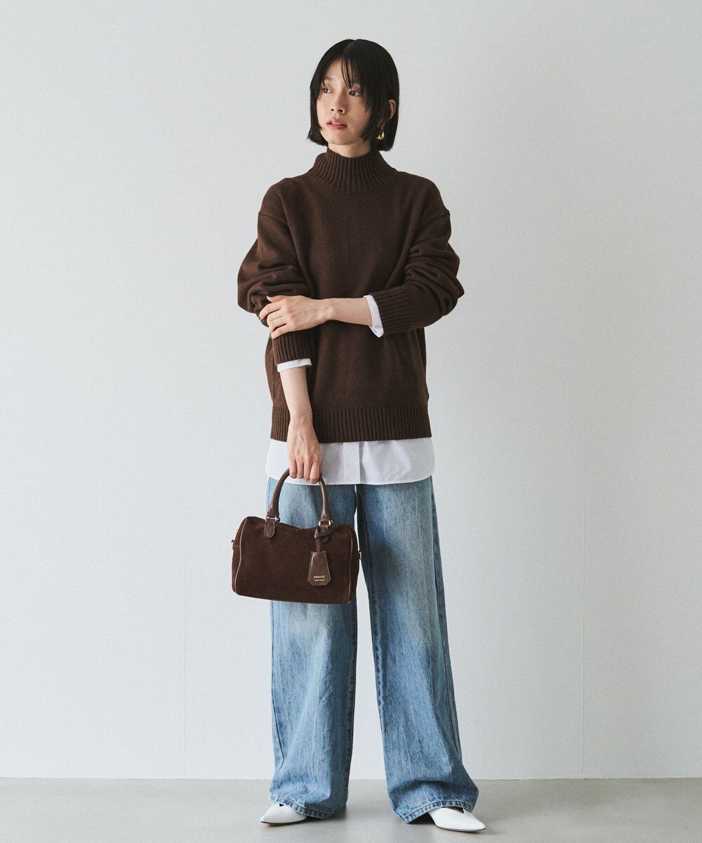 russet スエード2WAYミニボストンバッグ(CE-1570-WEB) 