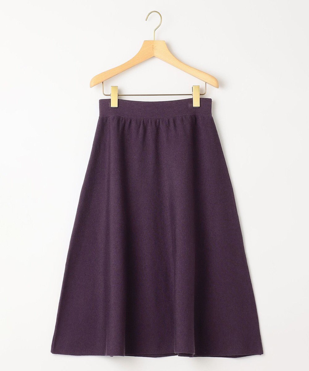 組曲 ニットフレア スカート 