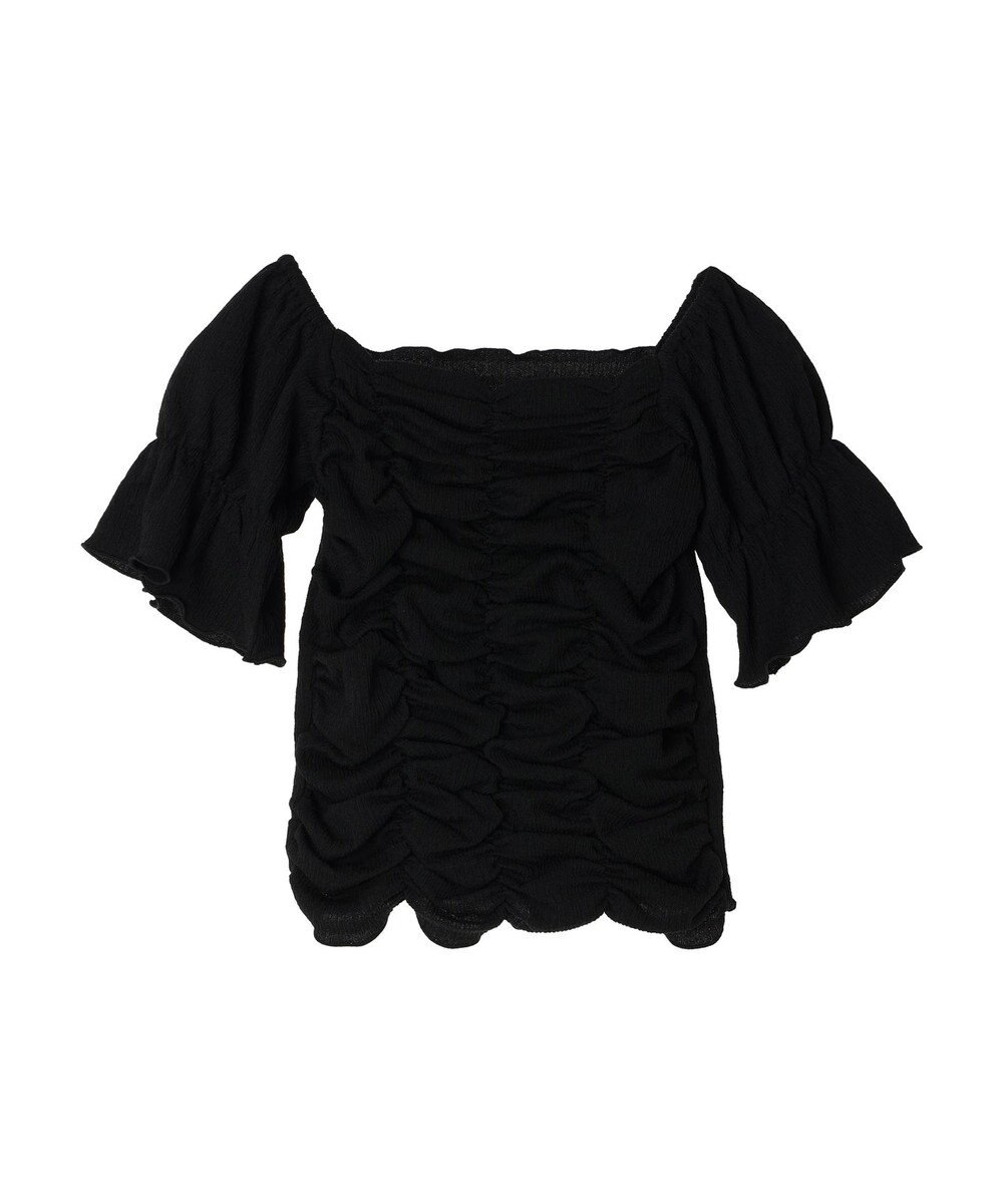 earth music&ecology カットシャーリングプルオーバー 