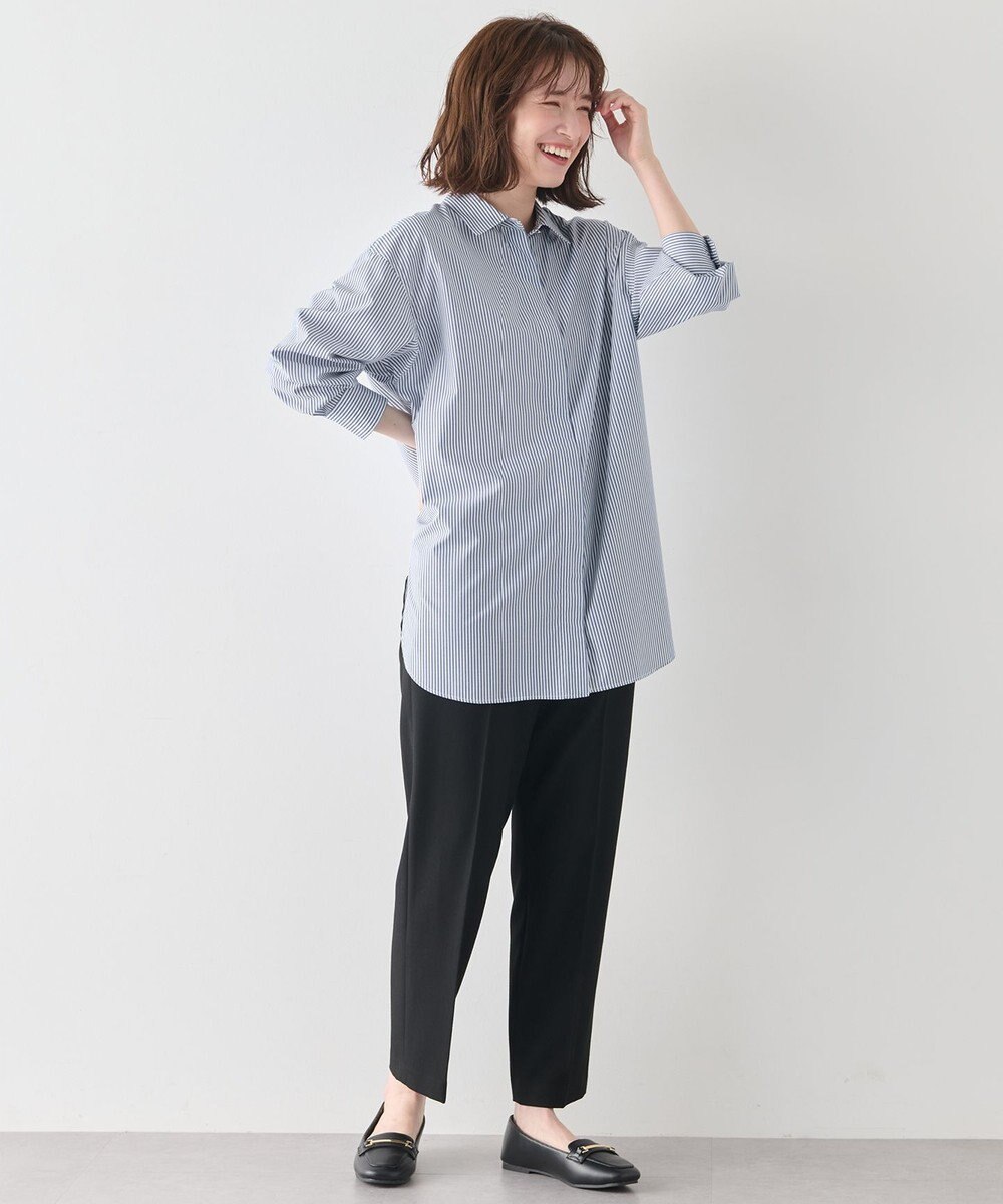 ANY L 【手洗い可能/抗菌防臭/UVカット/速乾】ロングシャツ 