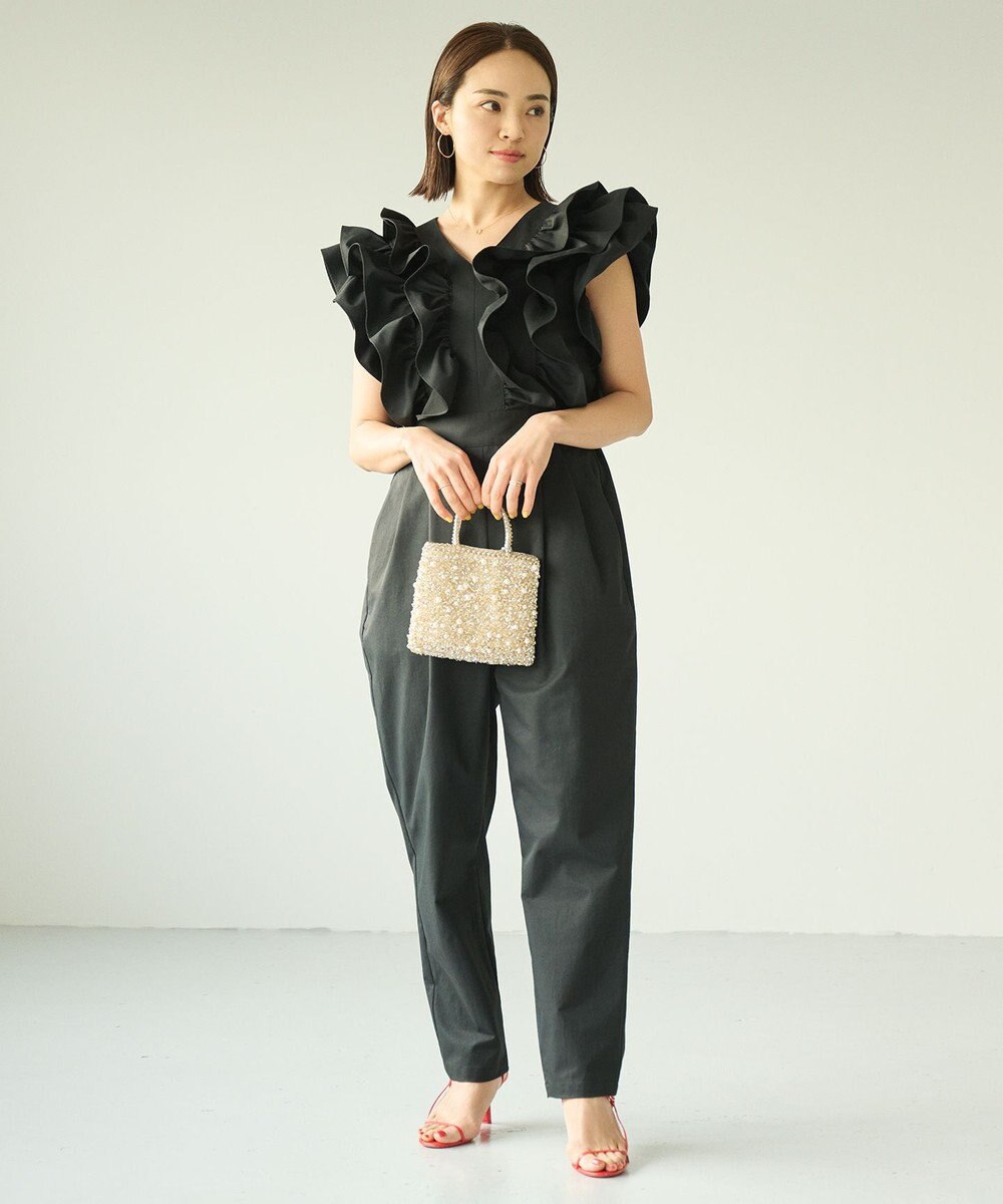 #Newans ラッフルフリルオールインワン 