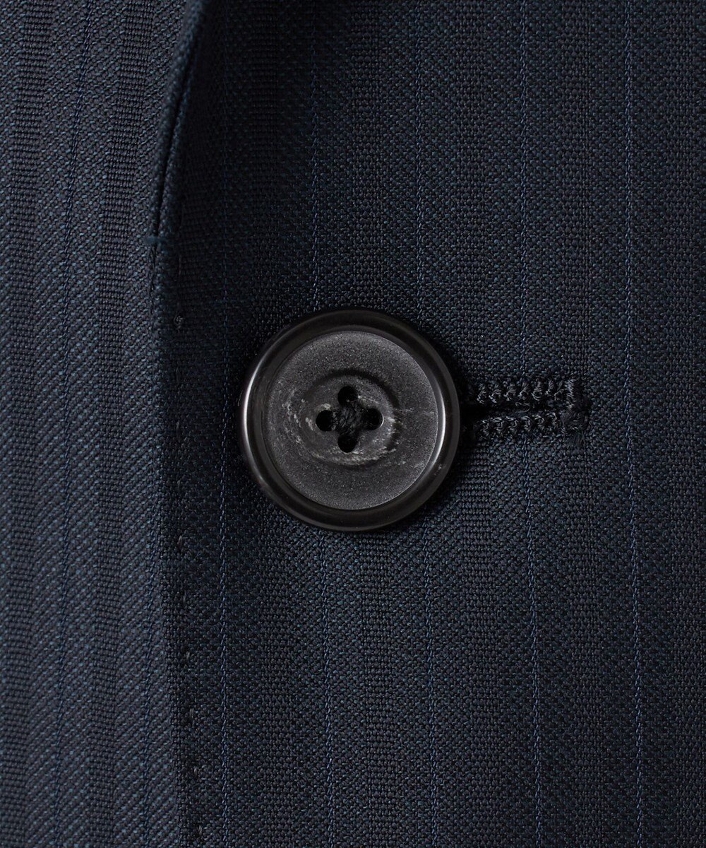 GOTAIRIKU 通年仕様【DORMEUIL/ドーメル】ミレニアル  3ピーススーツ(ネイビー) 