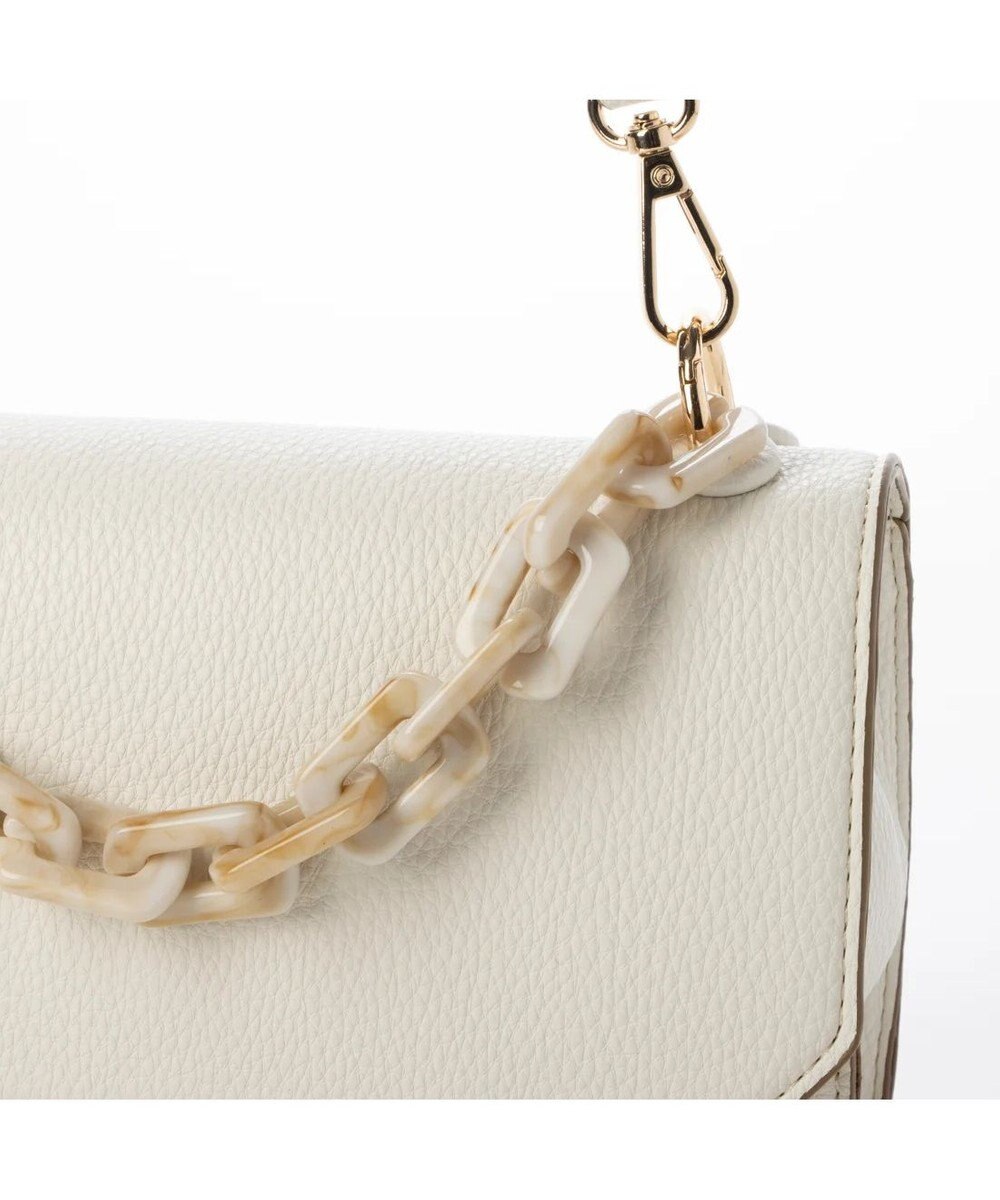 UNBILLION kakatoo プラチェーンハンドルスクエアショルダー 