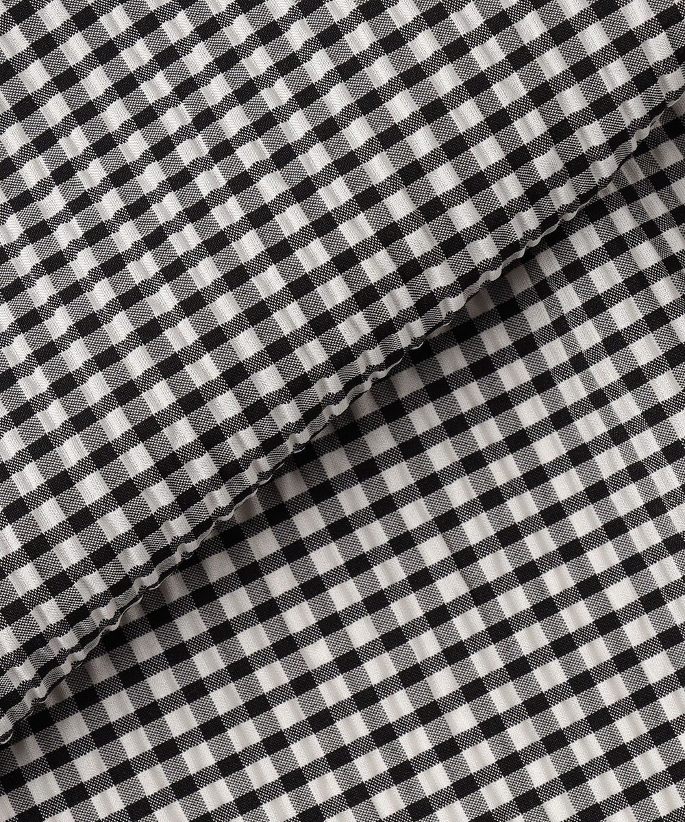 組曲 【先行予約】【WEB限定】サッカーギンガムチェック フロントフリルブラウス 