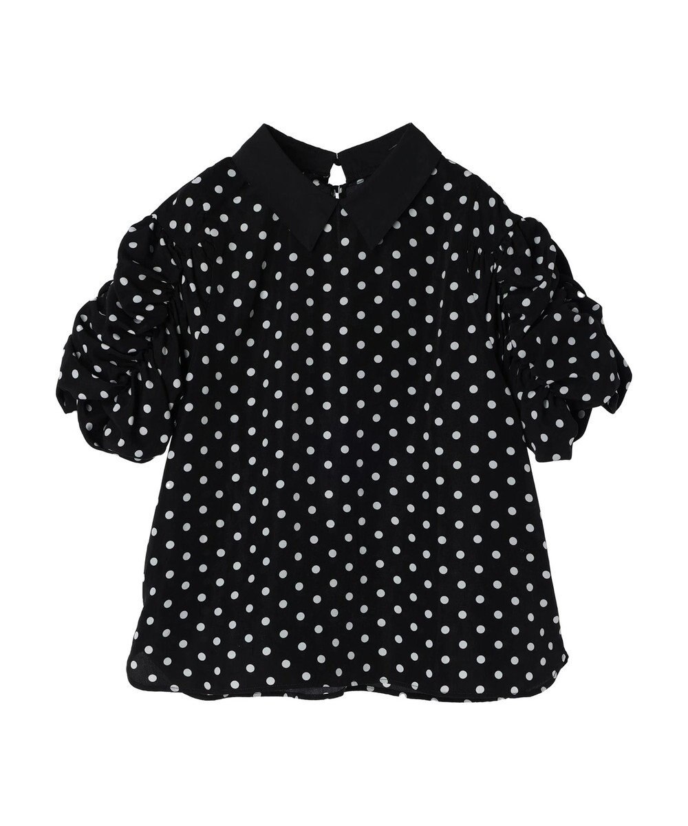 Green Parks AnriettMusee ギャザースリーブブラウス 