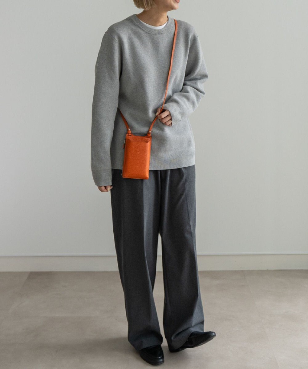 Atelier nuu 本革 スマホショルダー 